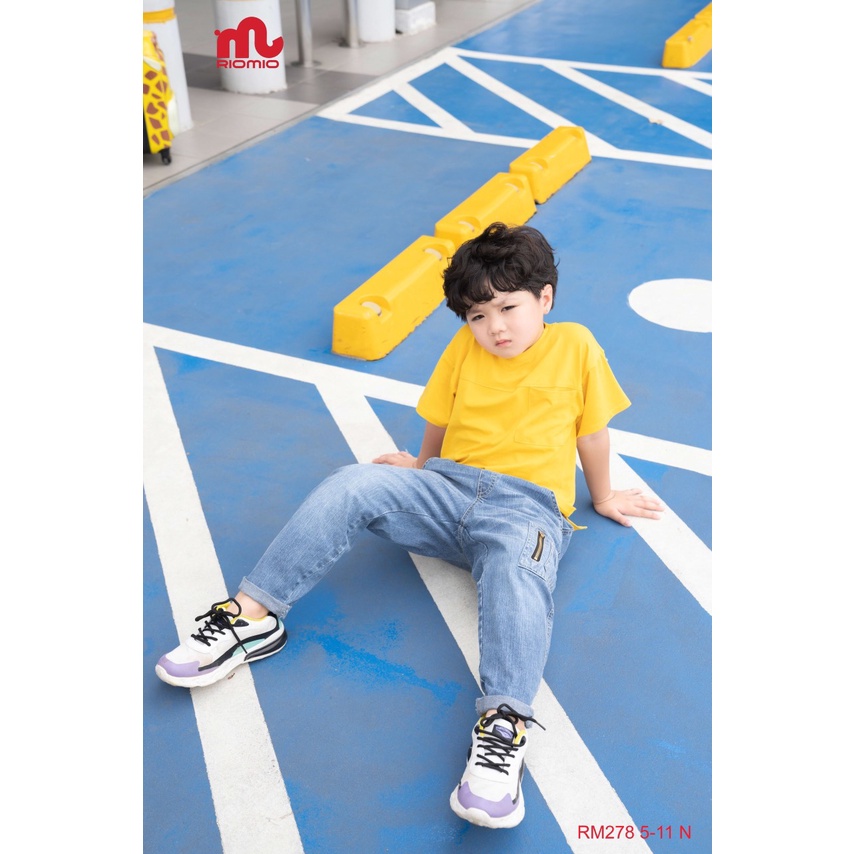 JEAN DÀI LƯNG THUN BÉ TRAI PHỐI TÚI