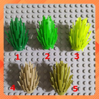 Đồ chơi lắp rápcombo 5 bụi cây no.063 - phụ kiện trang trí đồ chơi lắp ráp moc - phụ kiện moc