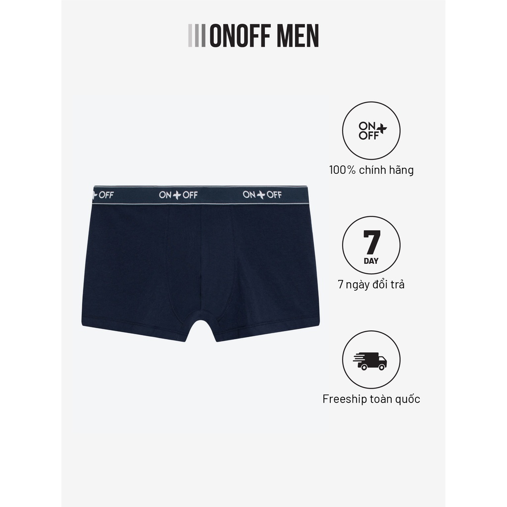 Quần lót nam dáng trunk ONOFF cotton Mỹ cao cấp nhỏ từ 50-55kg