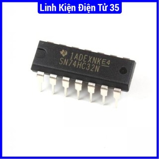 IC chức năng 74HC32 2-Input OR chân cắm DIP14