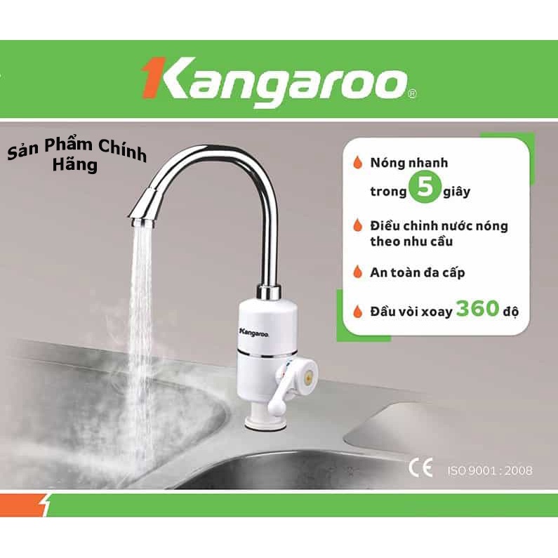 Vòi Nước Nóng Trực Tiếp kangaroo