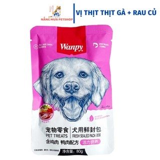 Pate wanpy cho chó chính hãng