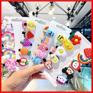 Set 10 kẹp tóc mái đáng yêu cho bé