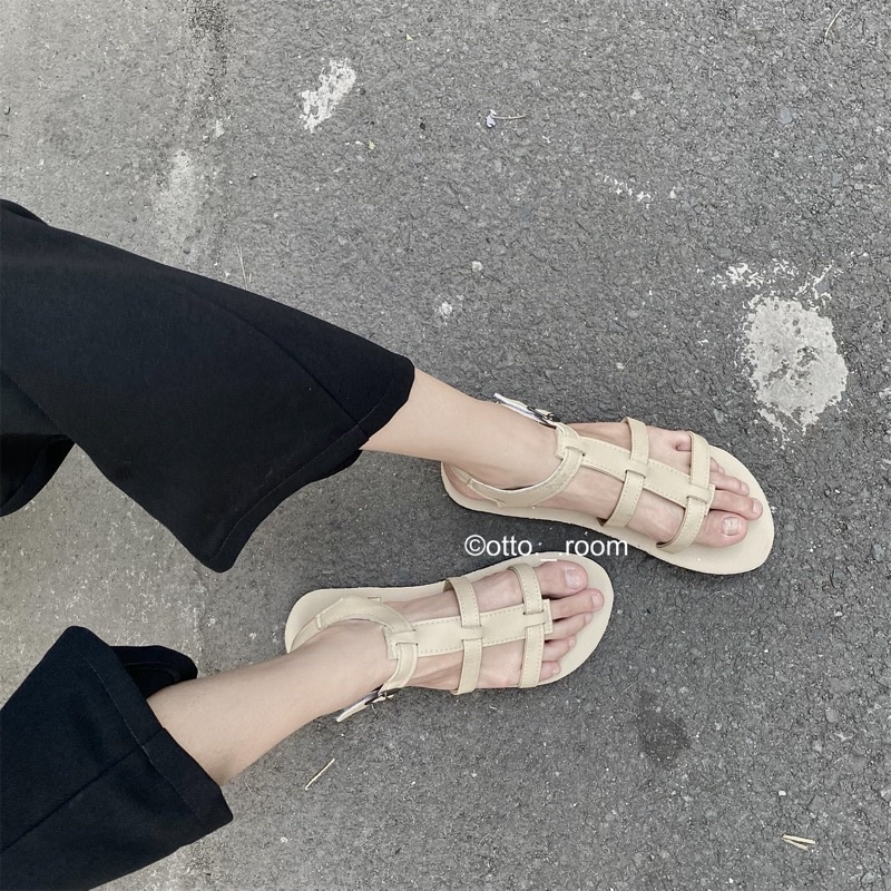 [No.17] [Ảnh thật shop chụp] Giày sandal nữ đan rọ