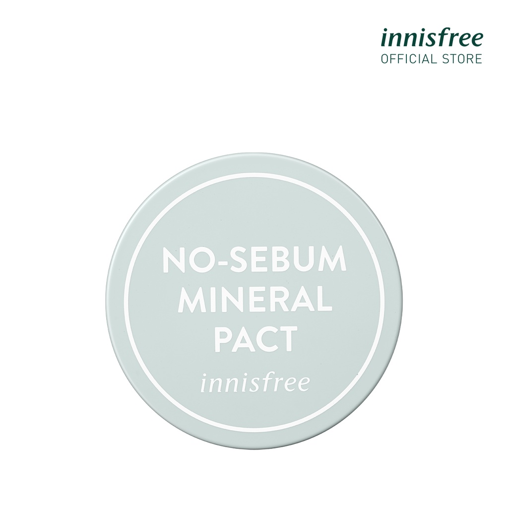 Phấn phủ kiềm dầu dạng nén innisfree No Sebum Mineral Pact 8.5g