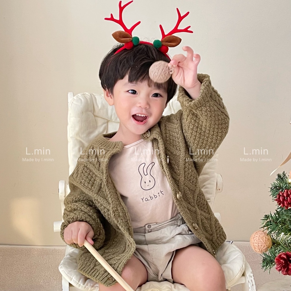 Cài tóc noel cho bé by lmin