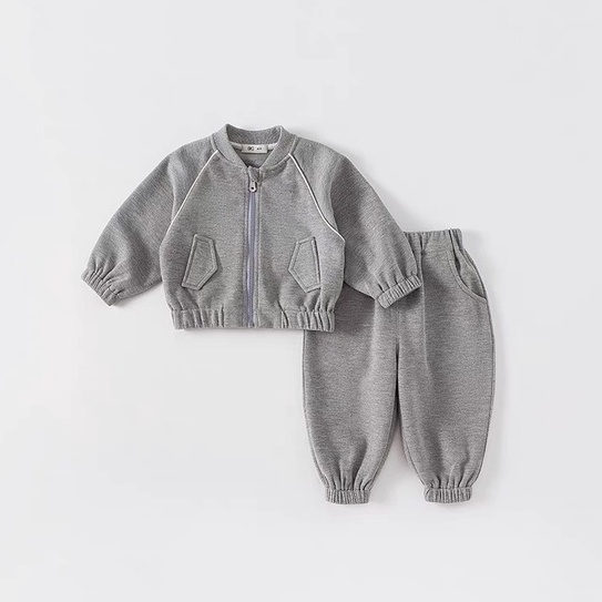 Bộ Thu Đông Bomber Trẻ Em Cho Bé Trai Và Bé Gái Hình Khủng Long Chất Nỉ Da Cá Mềm Mịn Thời Trang Trẻ Em Heri Kids