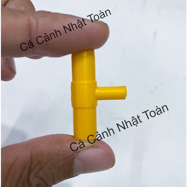VAN CHIA 3 DÂY OXY 8MM KHÔNG KHÓA CHO BỂ CÁ CẢNH