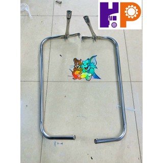 Gọng gương zin - gọng gương inox - gọng gương xe tải hino 500 - hino đầu kéo