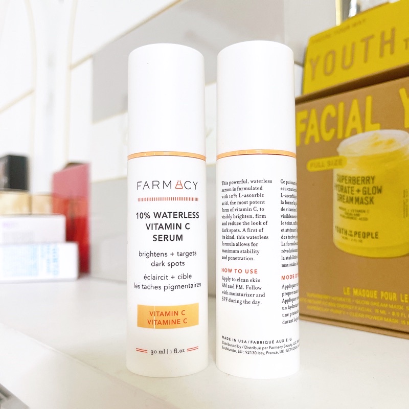 Tinh chất dưỡng sáng da 10% waterless Vitamin C Serum