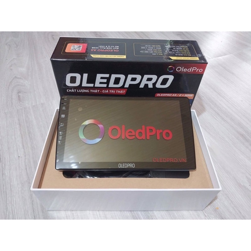 Màn Hình DVD Android Oled Pro A5 New Toyota Avanza, Veloz, Raize 2022, 10icnh kèm dưỡng giắc nguồn zin theo xe