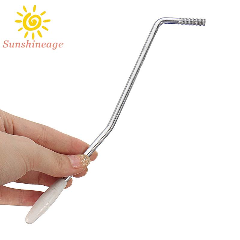 【SUNAGE】Guitar Tremolo Arm Durable White Tip 1pcs/set Tip Whammy Bar Whammy Chrome Style【HOT Fashion】
