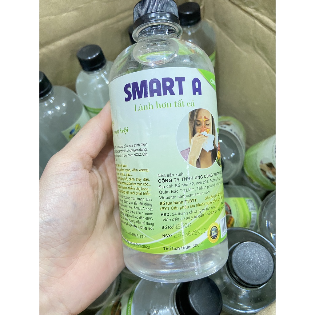 Dung dịch sát khuẩn Smart A ; Smart A+