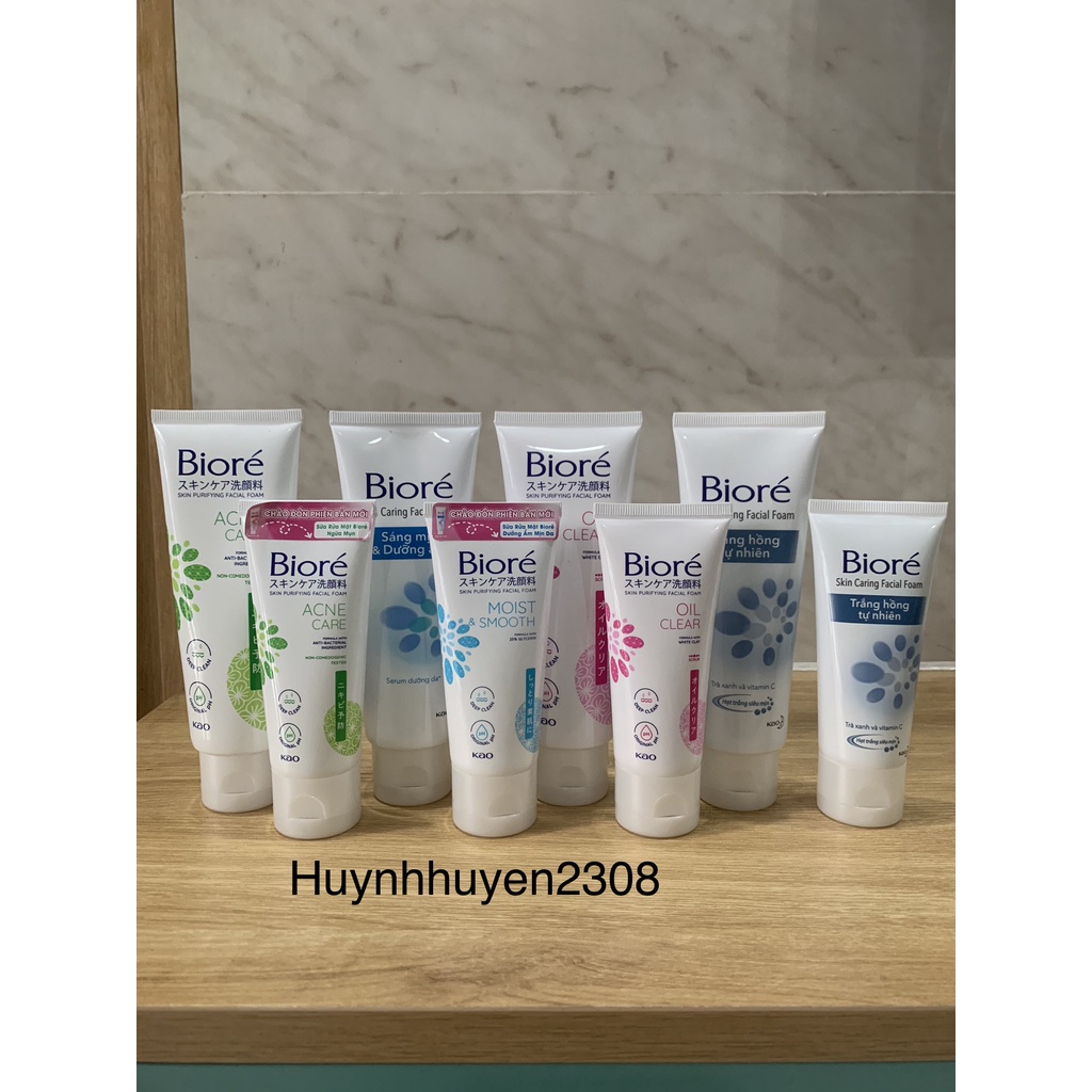 Sữa rửa mặt hằng ngày Biore_100gr.