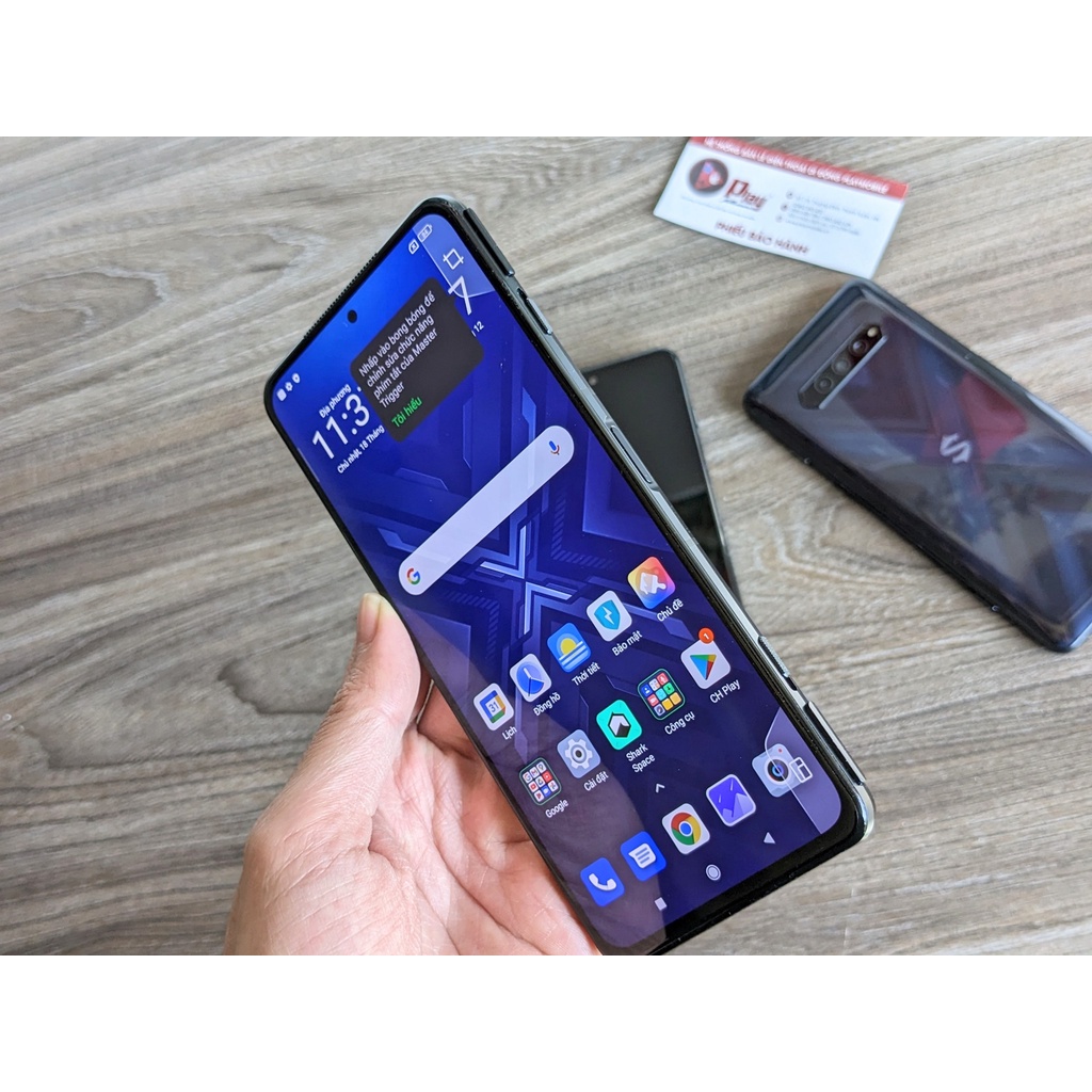Điện thoại Xiaomi Black Shark 4 Quốc Tế 2 Sim | Màn 144Hz Ram 12gb Snapdragon 870 5G | mua tại Playmobile