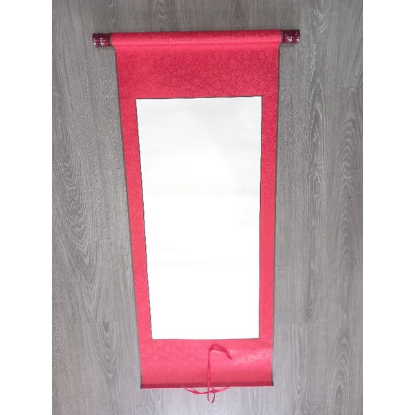 Biểu viết thư pháp bo lụa kích thước 40x100cmGiá 70k/1 tờ