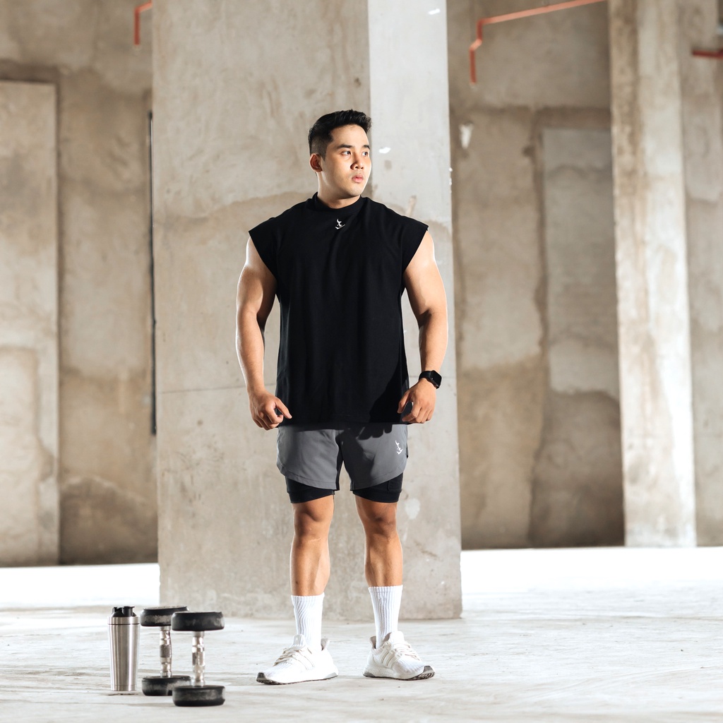 [GIẢM SỐC] Quần Đùi Gió Nam 2 Lớp - QS8