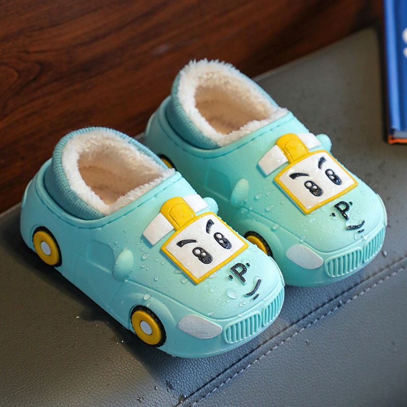 Giày Cotton Giữ Ấm Chống Trượt Chống Nước 45% Phong Cách Mới Cho Bé Trai Bé Gái