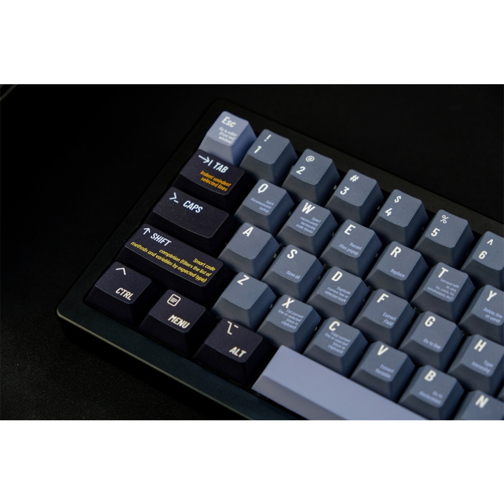 Programmer Keycaps Cherry Profile Lập Trình Viên Đen PBT Dye Sub Bàn Phím Cơ Keycap | BigBuy360 - bigbuy360.vn