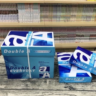 ( NOWSHIP)1 thùng double A A4/A5 hàng chuẩn ngoại nhập( có cả giấy định lượng 80gsm , giấy A3  giấy a5)