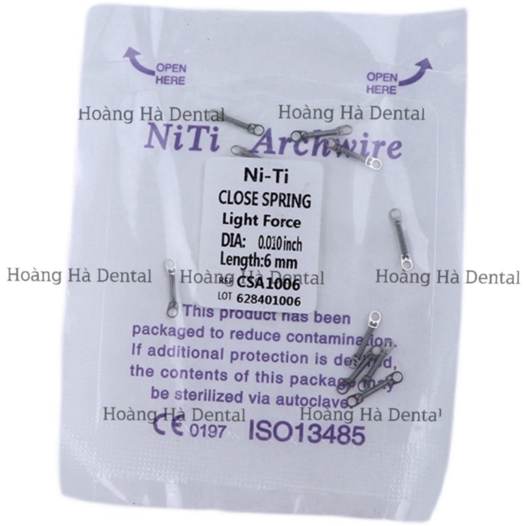 Lò xo kéo Lò xo đóng khoảng chỉnh nha -LC01