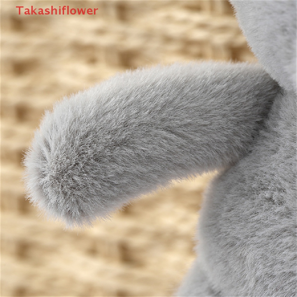 Móc Khóa Thỏ Nhồi Bông Mềm Mại Xinh Xắn