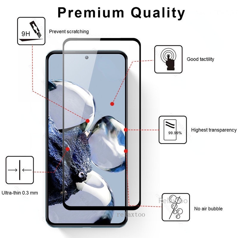 Kính Cường Lực 2 Trong 1 Bảo Vệ Toàn Màn Hình Cho Xiaomi Mi 13 Xiaomi13 Pro Xiaomi13Pro 5G 2022