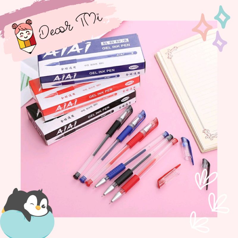 Bút mực nước ngòi viết 0.5mm