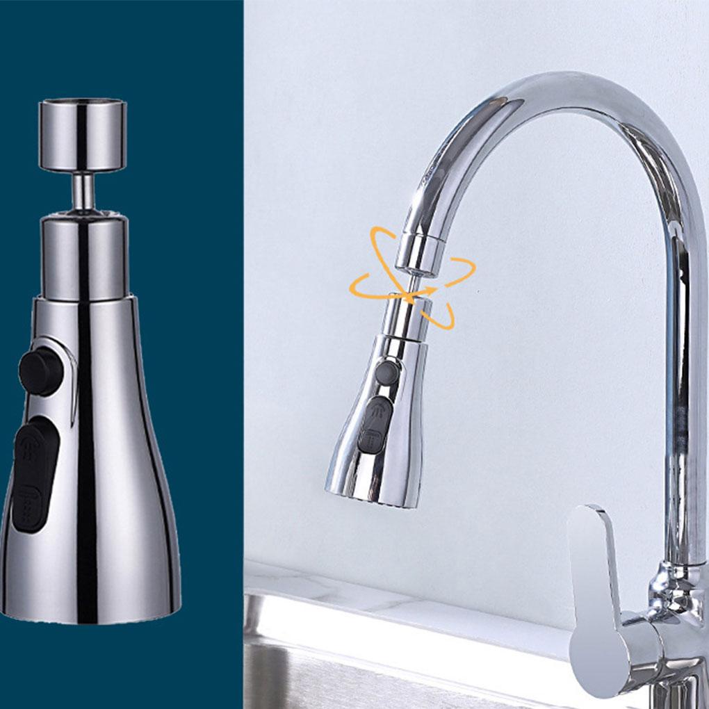 Đầu Vòi Nước 3 Chế Độ Xoay 360 Độ Tiết Kiệm Nước