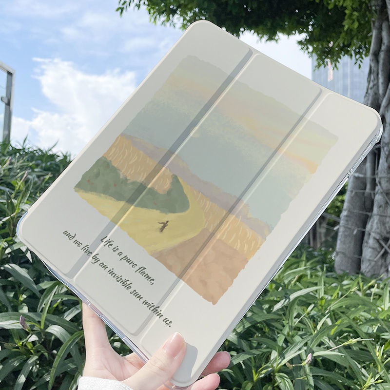 Ốp Máy Tính Bảng Mềm Họa Tiết Hoàng Hôn Cho iPad GEN7 / 8 / 9 10.2 "GEN10 10.9" Pro11 "Pro12.9" 2022 Air4 Air5 Air3 mini6