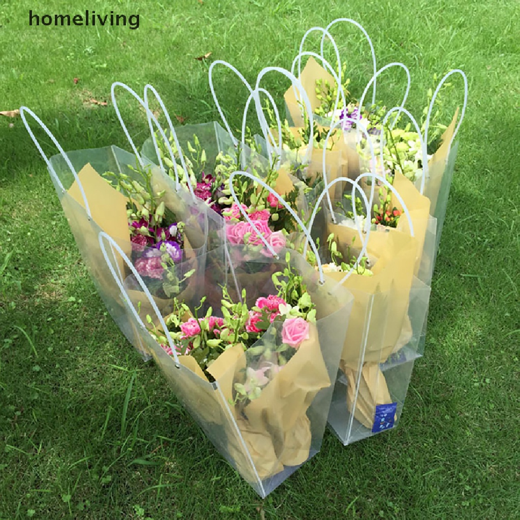 Túi Xách Nhựa PP Trong Suốt Hình Thang Máy Dùng Làm Quà Tặng