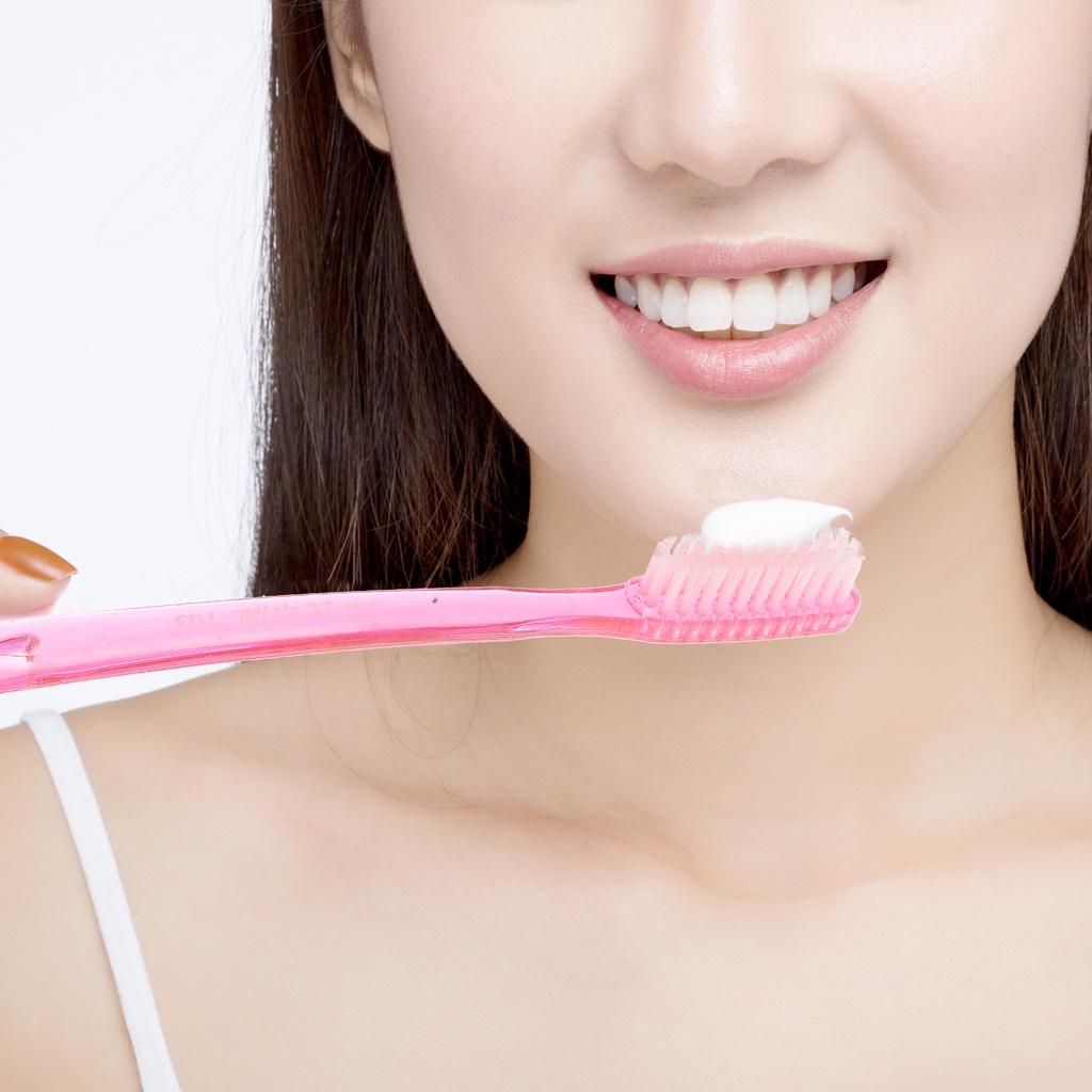 Set 6 Bàn Chải Đánh Răng Cầm Tay Bằng Nhựa Nhiều Màu Sắc