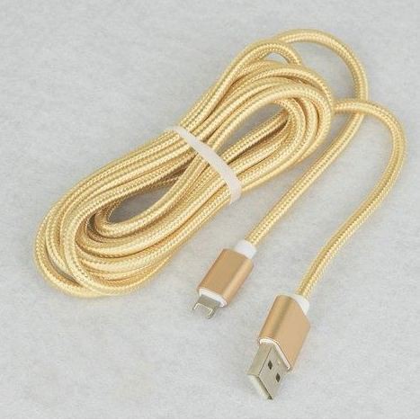 Dây Sạc IPhone, Android Dài 3 Mét Bọc Dù