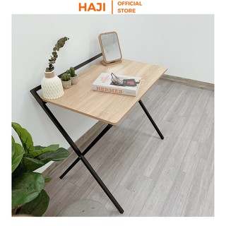 Bàn Làm Việc Bàn Học Gấp Gọn Chân Thép Không Gỉ Chịu Lực Cao Kích Thước Nhỏ Gọn - C11