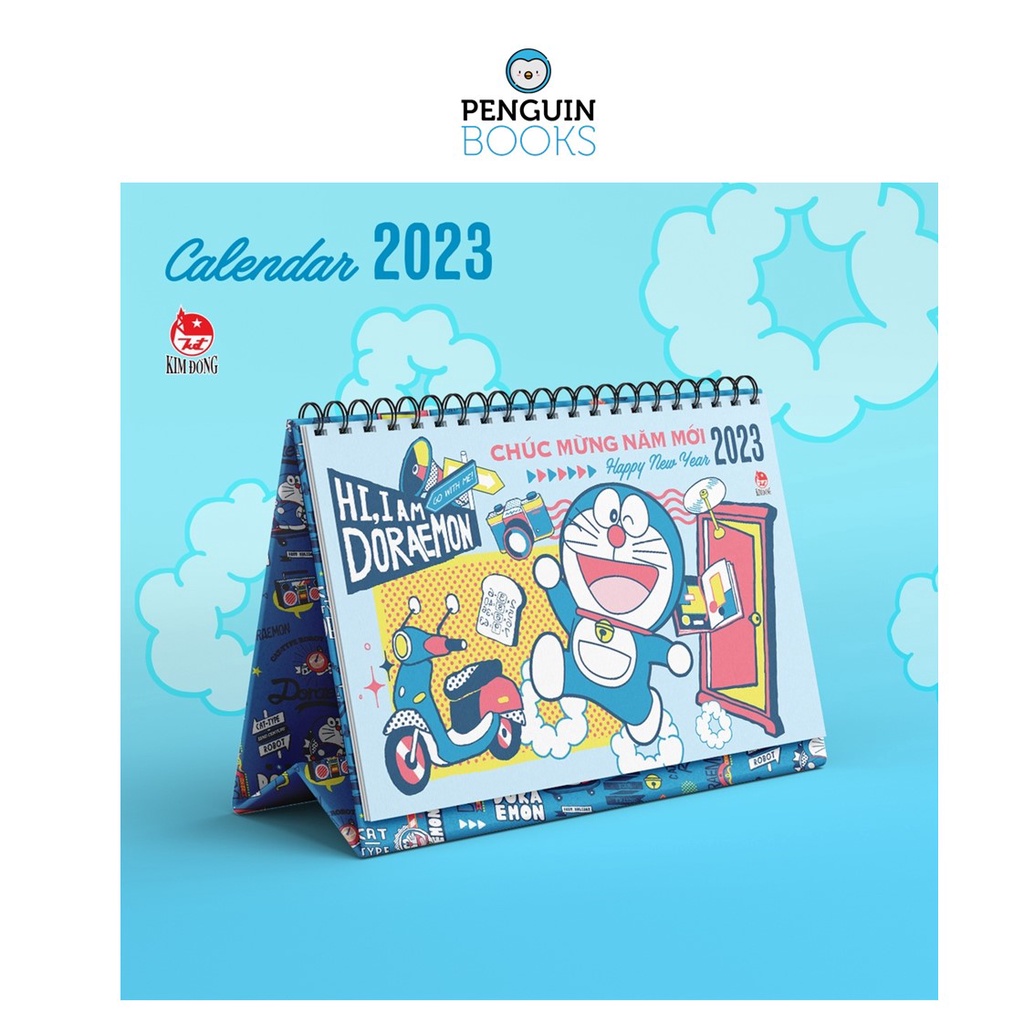Lịch Để Bàn Doraemon 2023 ( NXB Kim Đồng)