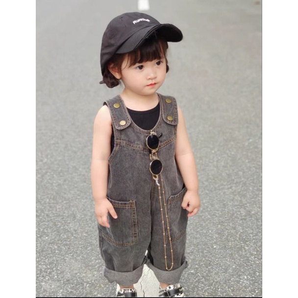 Set yếm bò kèm áo trong cực chất cho bé