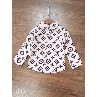 Áo sơ mi lụa cho bé trai cao cấp 8-22kg