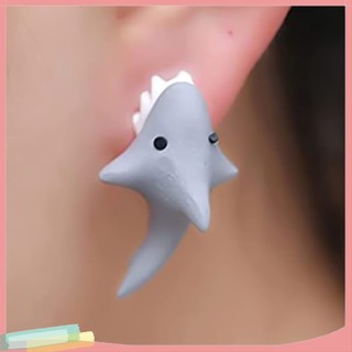 1 Đôi Khuyên Tai Hình Thú 3D Dễ Thương