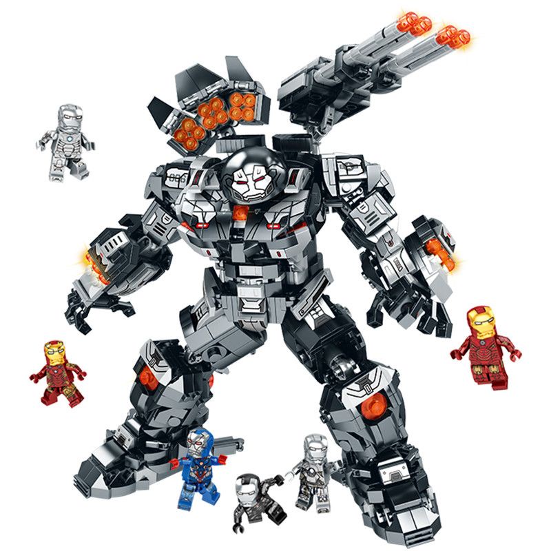 Bộ Đồ Chơi Lắp Ráp Lego Iron Man / Super Hulk / The Big Runaway