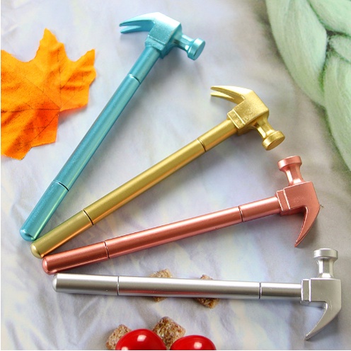 Bút Bi Viết Tạo Hình Búa Siêu Độc Đáo - Bút Bi Viết Văn Phong Mực Đen