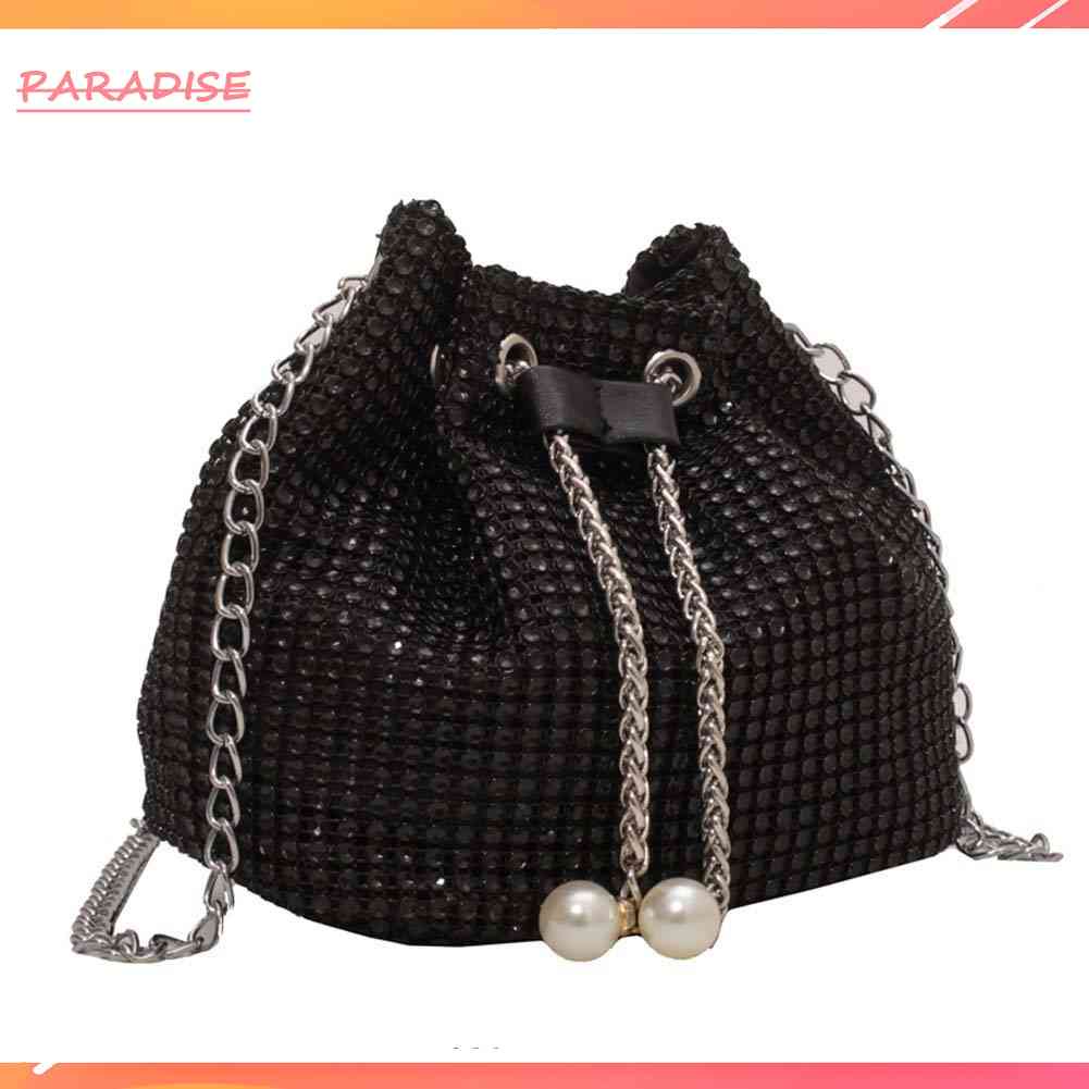 Mới Túi Xách Đeo Chéo Đính Đá Thời Trang Dành Cho Nữ