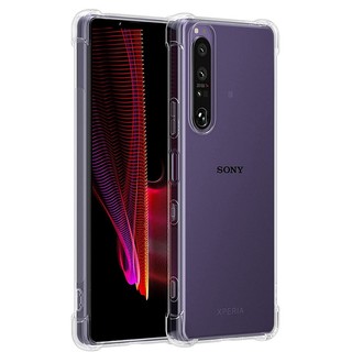 Ốp điện thoại mờ túi khí dày cho Sony Xperia 1 10 5 III SONY 1 IV 10 IV 5 IV Xperia1 II 10 II 5 II SONY8 Vỏ điện thoại mềm chống rơi