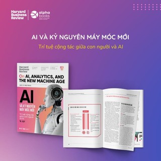 Sách hbr ai và kỷ nguyên máy móc mới - alphabooks - bản quyền
