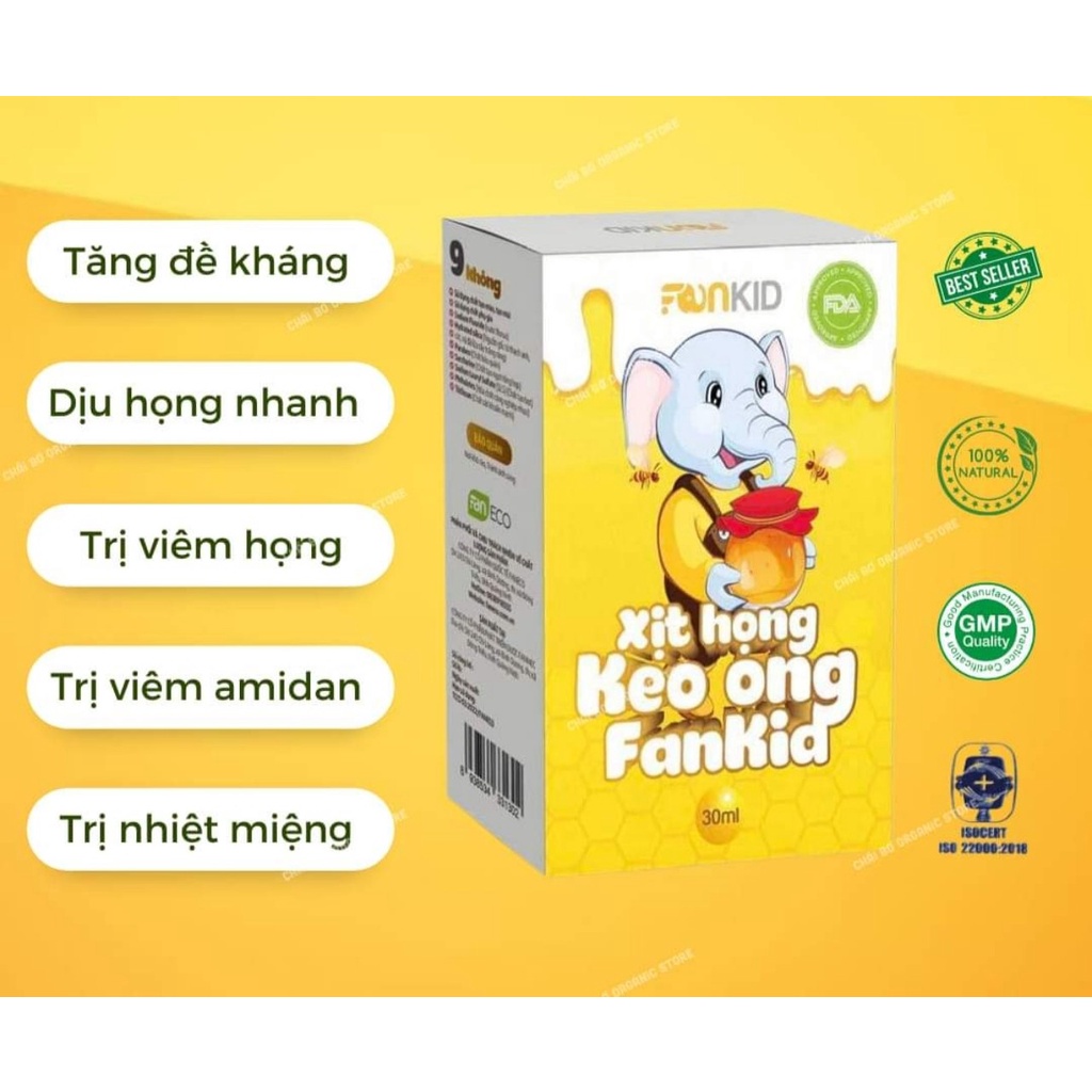 Xịt Họng Keo Ong FanBee