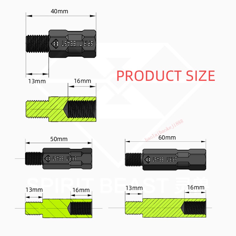 Gương Chiếu Hậu Với Ốc Vít Xoay Bằng Thép Không Gỉ Trang Trí Màu Sắc Cho Xe Máy spirit beast