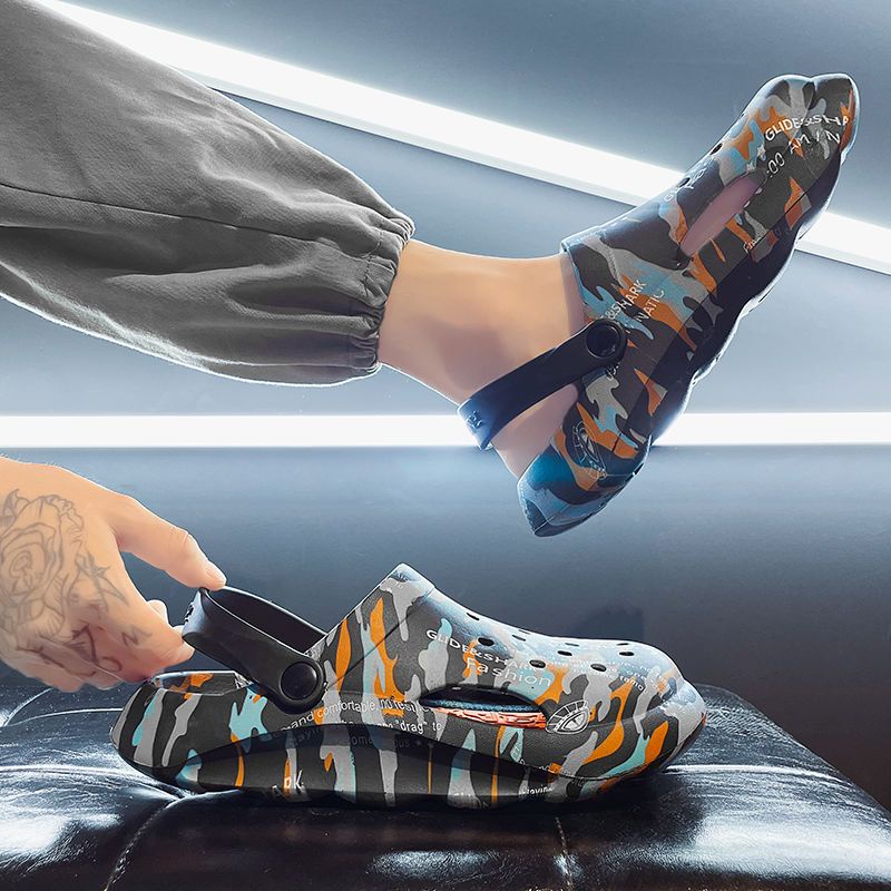 Sandal Thiết Kế Mới Siêu Nhẹ Chống Trượt Chống Thấm Nước Cao Cấp Thời Trang Dành Cho Nam