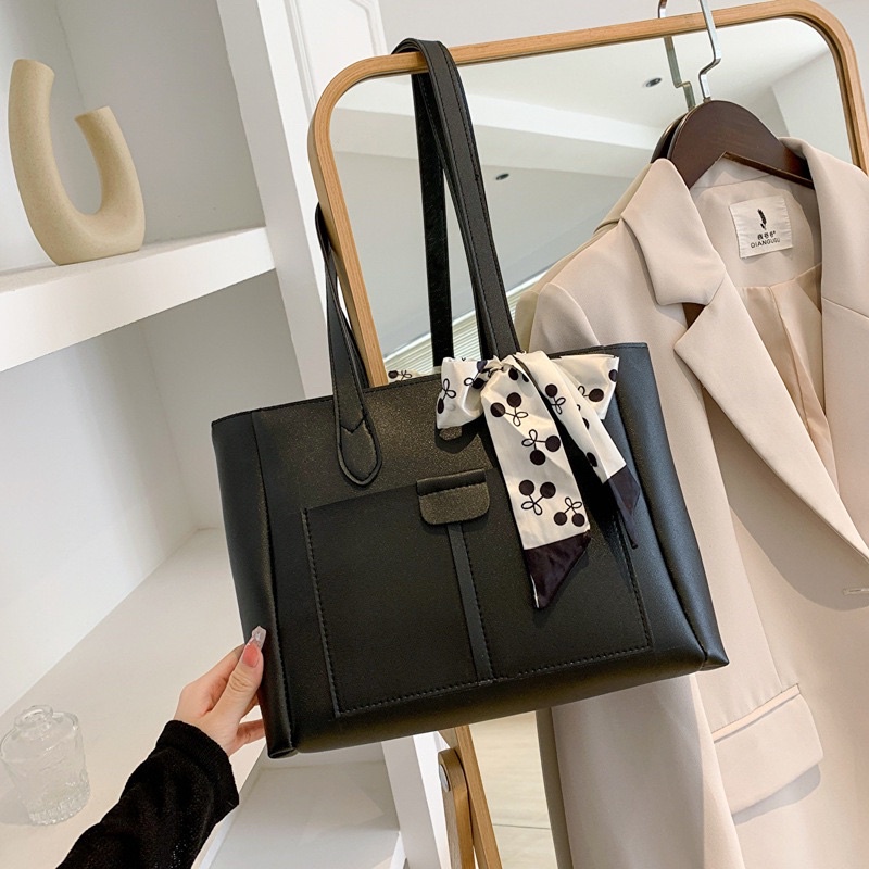 [ Tặng Khăn] Túi xách công sở nữ thời trang chất da mềm đựng MacBook đồ cá nhân mã TD06-Newtuixchnu