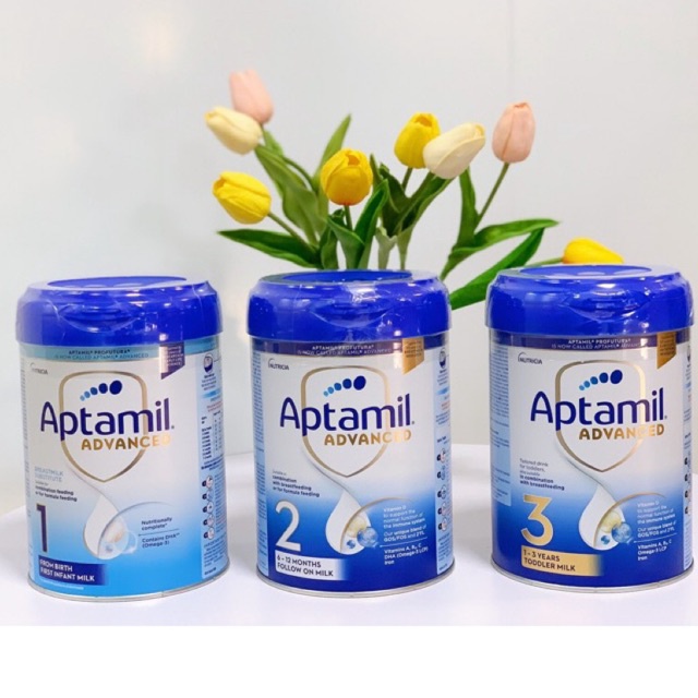 Sữa Aptamil bạc nội địa Anh 800g date 2024