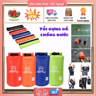 Túi chống nước túi đựng đồ có quai đeo phao bơi 10 lít - 20 lít chính hãng AoTu