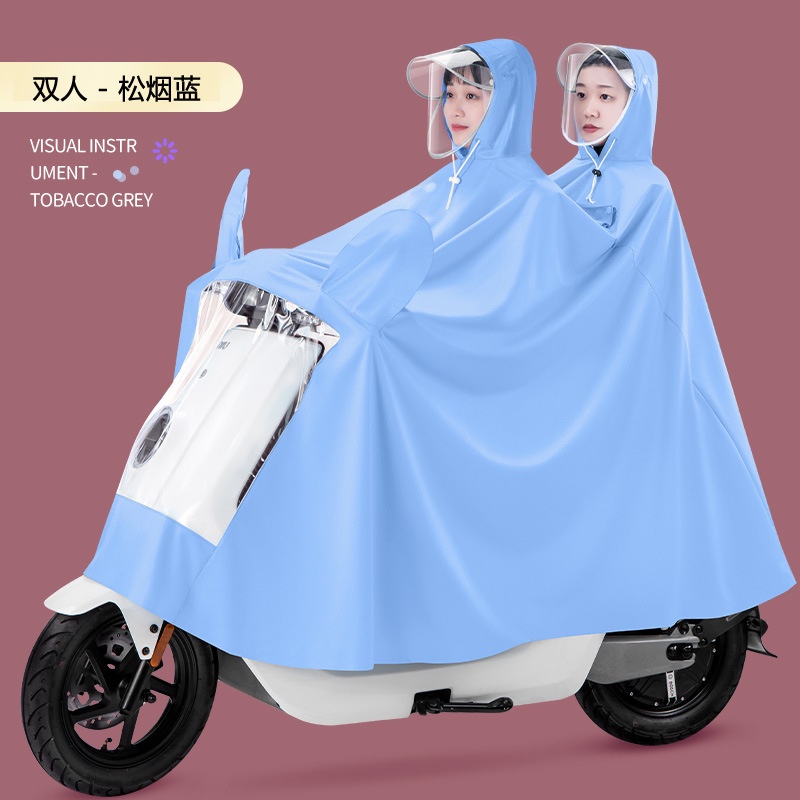 Áo mưa. Áo mưa người lớn 1 đầu thời trang hàn quốc có kính chắn nước an toàn.
